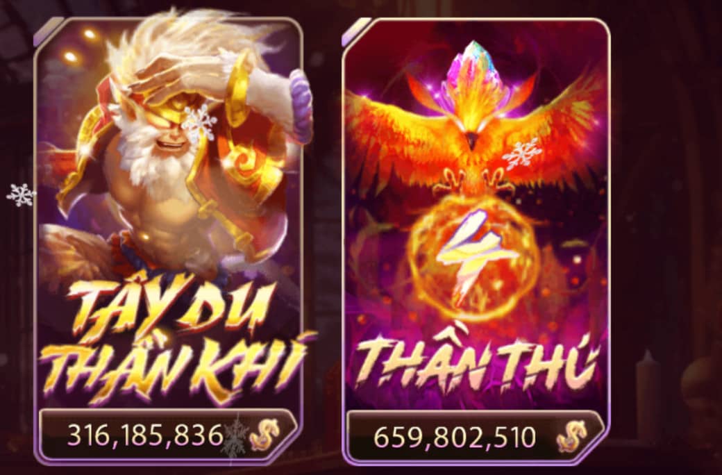 Game Nổ Hũ 4 Thần Thú 123b hấp dẫn