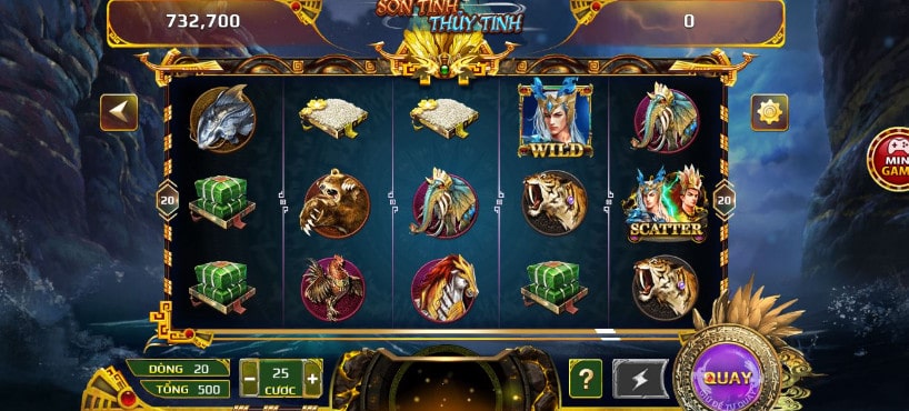 Lựa chọn thời điểm quay Nổ Hũ Sơn Tinh Thuỷ Tinh 123b 